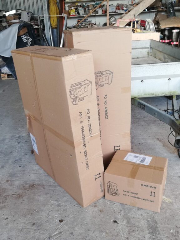 Strandkorb Test Aufbau