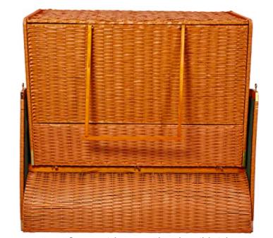 Strandkorb Intergrill Rückansicht