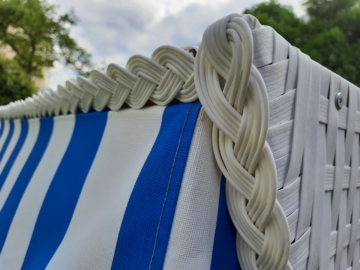 Strandkorb wetterfest Detail