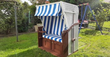 Strandkorb wetterfest Test