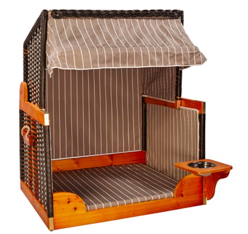 Hundestrandkorb kleine Hunde und Katzen