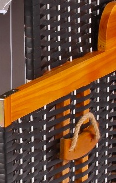 Hundestrandkorb Tragegriff