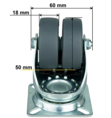 Strandkorbrollen montieren