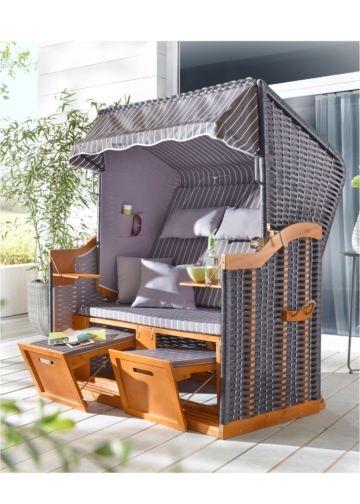 Strandkorb für 2 Personen von bon prix