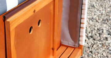 Strandkorb Holz