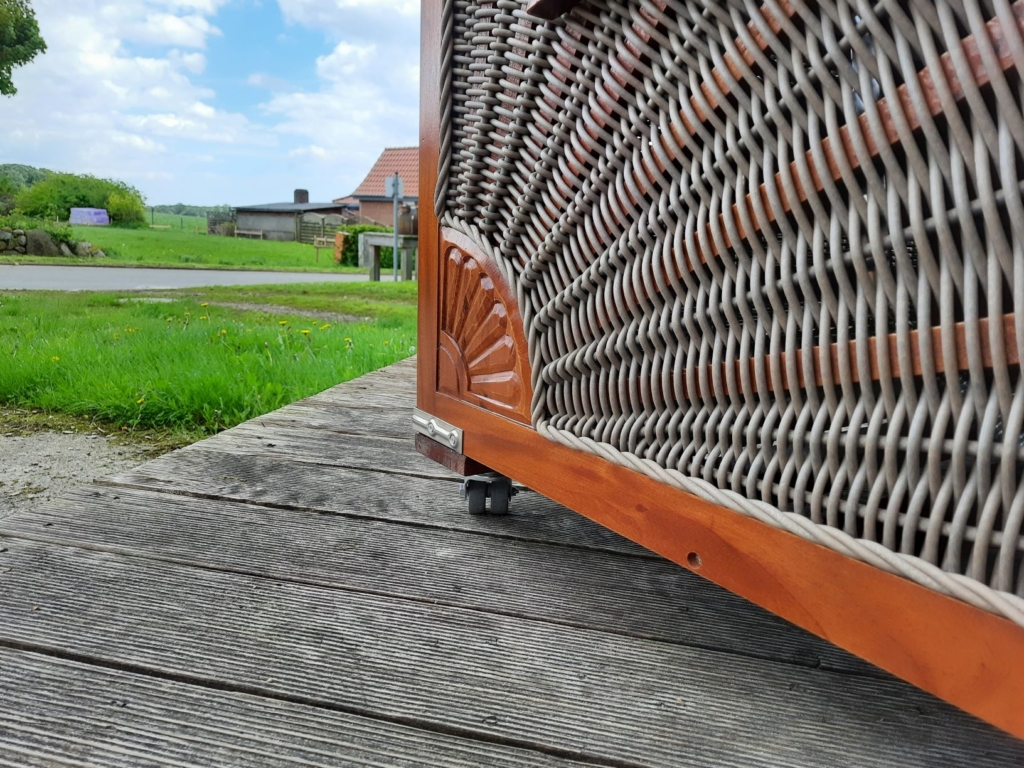 Strandkorb Tester Holz Design Düne