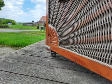 Strandkorb Tester Holz Design Düne