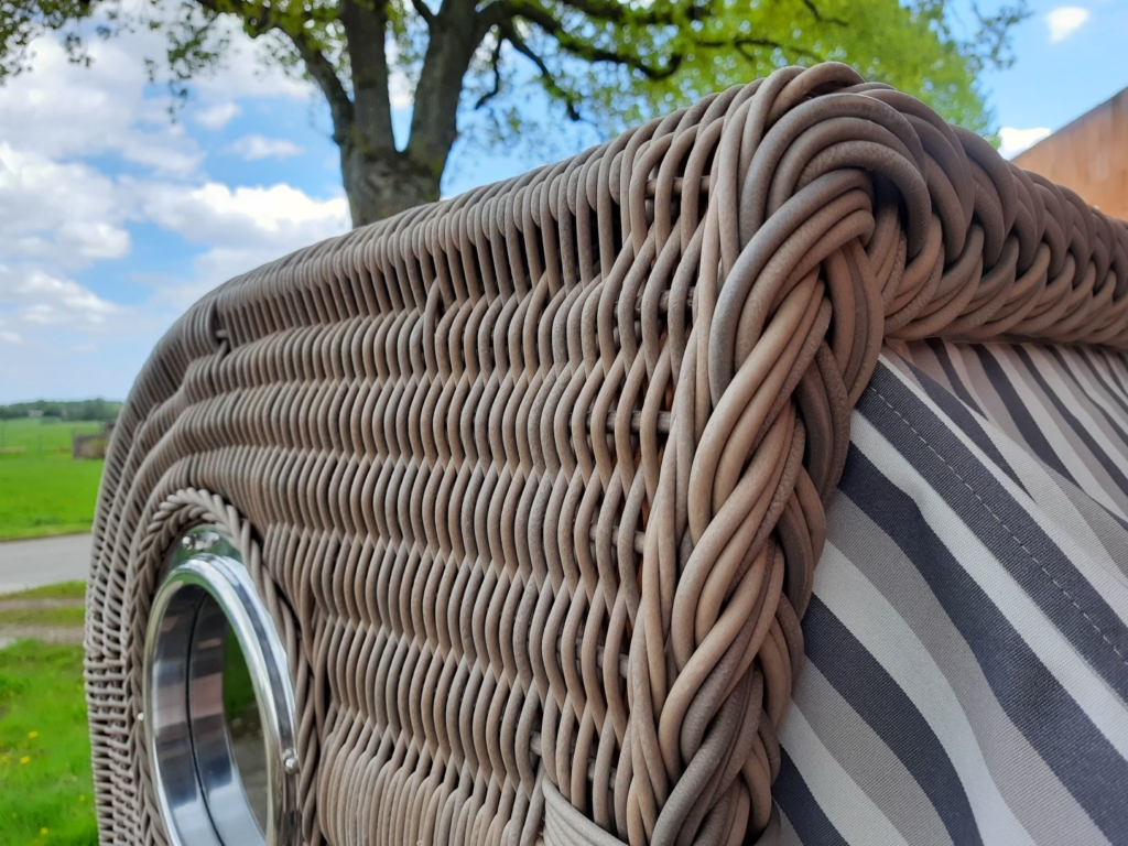 Strandkorb Mr Deko Markise und Strandkorbgeflecht