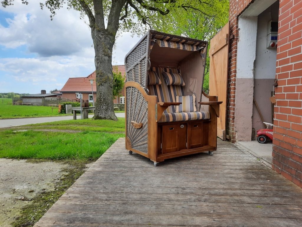 Strandkorb Ostsee Schleswig