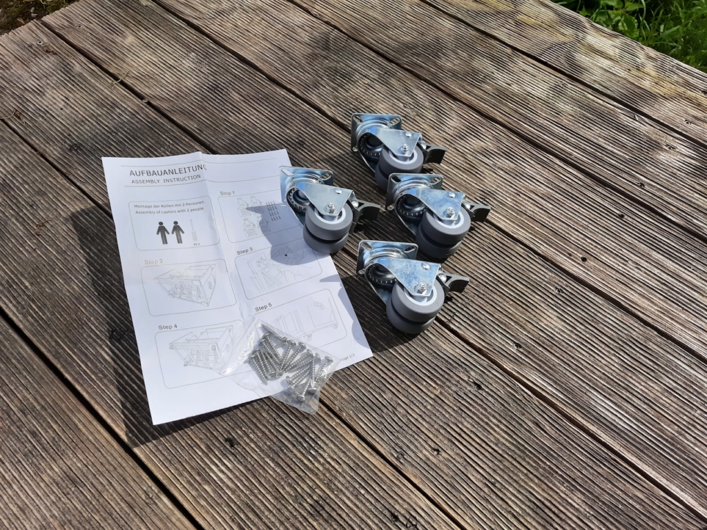 Strandkorbrollen im Test