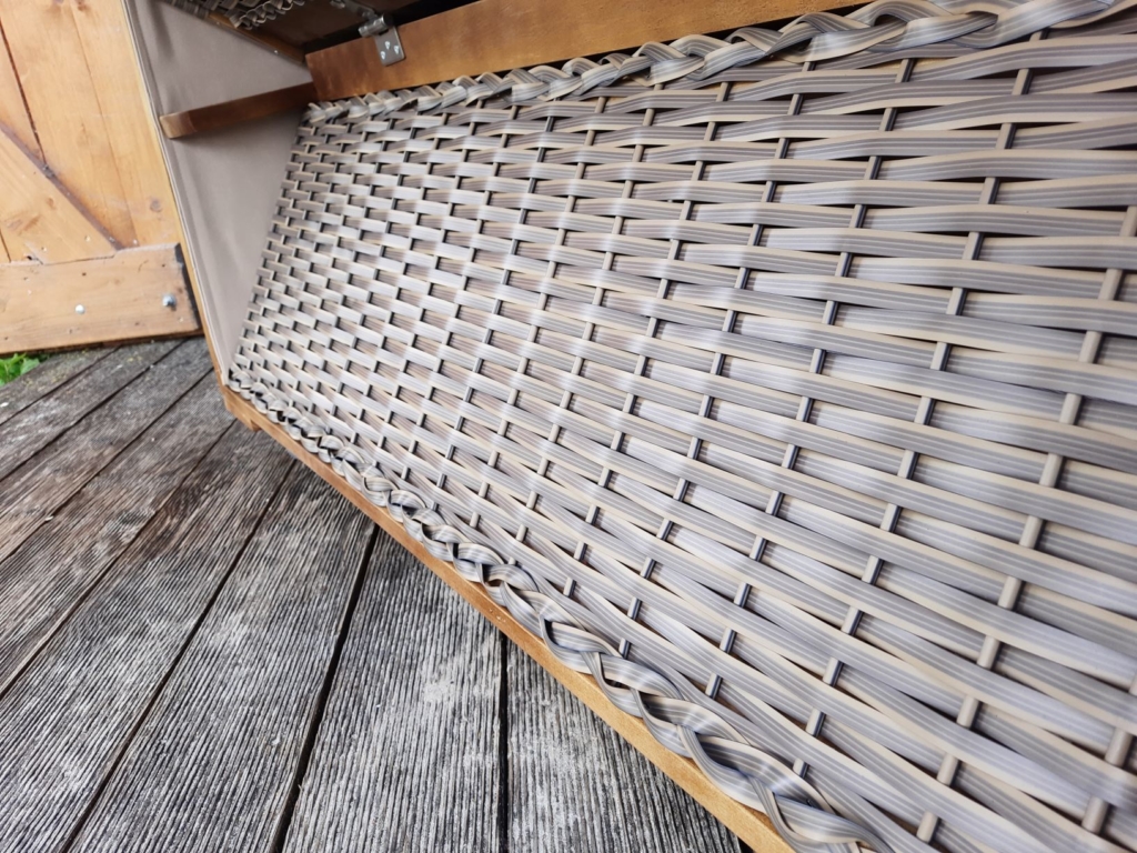 Strandkorb Schleswig Gepflecht