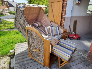 Strandkorb kaufen Schleswig Liegestrandkorb