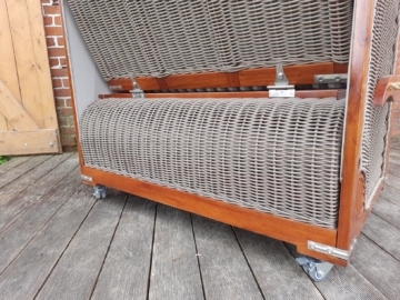 Strandkorbgeflecht Rückseite Strandkorb Düne