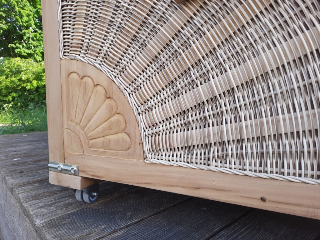 Strandkorb kaufen Teakholz