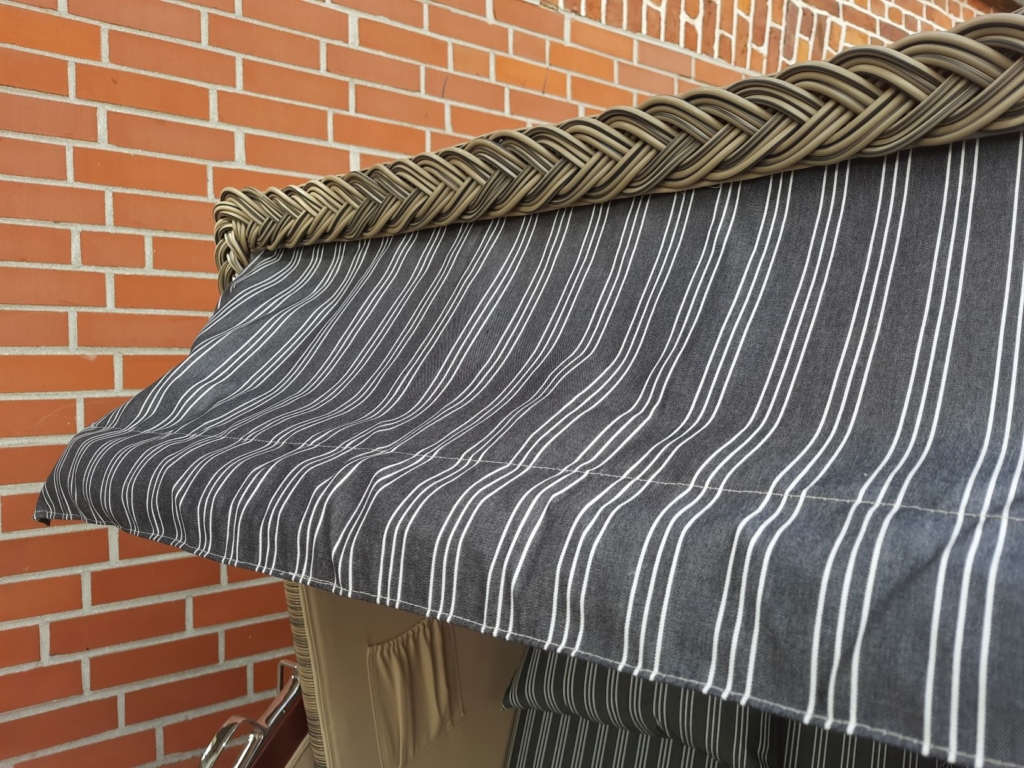 Strandkorb Sonnenmarkise Baltikum Test by Strandkorbtester.de