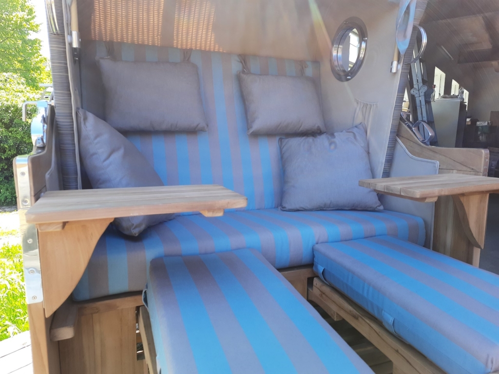 Strandkorb wetterfest Bezug